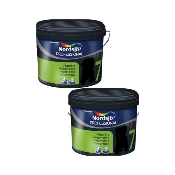 Efterårs Tilbud vægmaling 2x10 liter Glans 7      