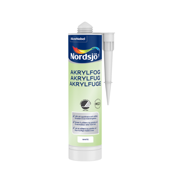 Nordsjø acryl lux fugemasse
