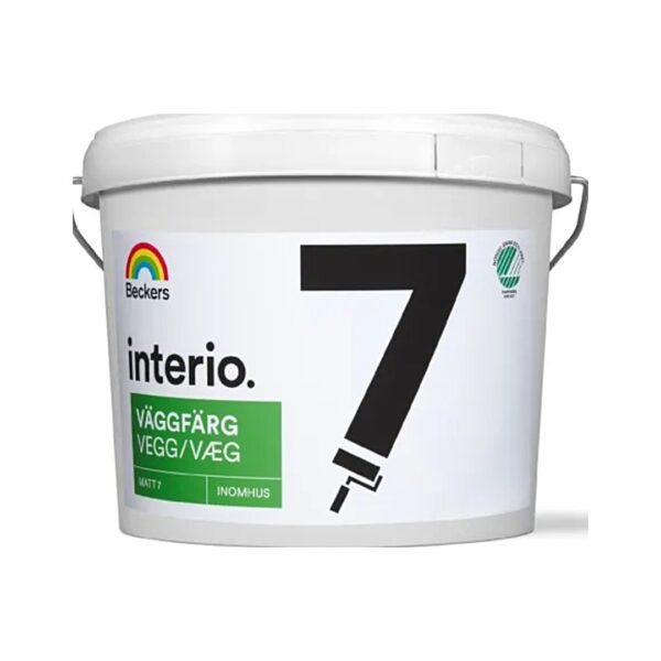 Interio glans 7 økonomi Vægmaling  -9liter