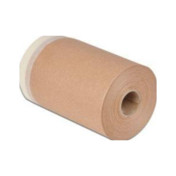 Papirkafdækning med tape