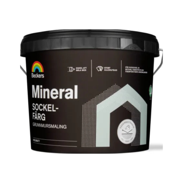 Beckers Sokkelmaling 9 liter
