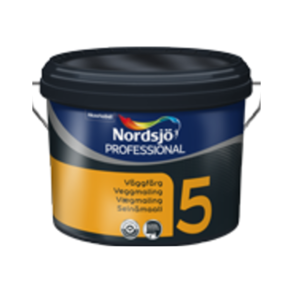 Nordsjø Professionel vægmaling Glans 5   (10 liter)