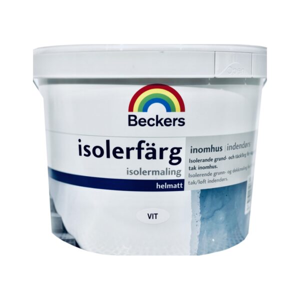 Beckers Isolerings maling Mat- 9 liter