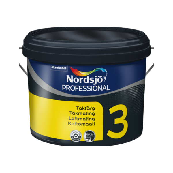 Nordsjø  Loftmaling - Glans 3      (10liter)