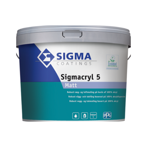 Sigma acryl 5.  10Liter