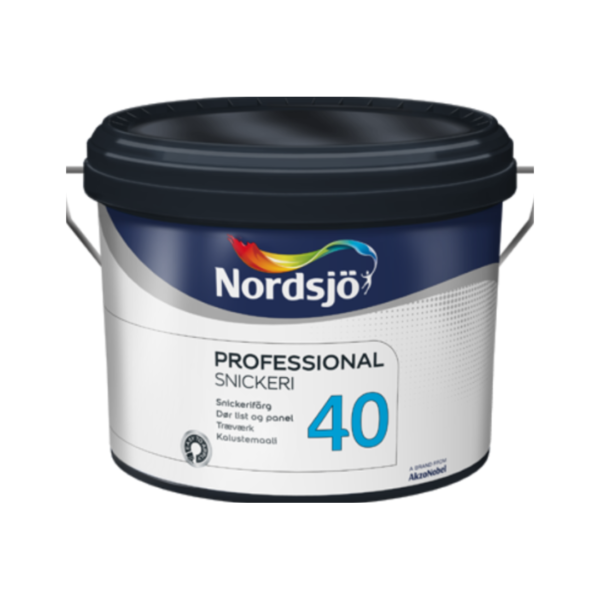 Nordsjø professional snikceri 40 Træværks emalie    (2,5liter)