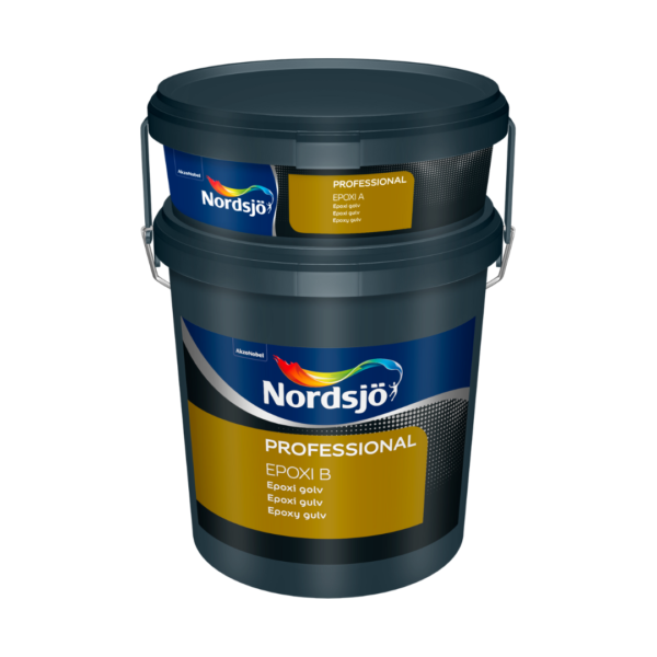 Epoxy Epv Gulvmaling nordsjø incl. Hærder (Vandig)    (10liter)
