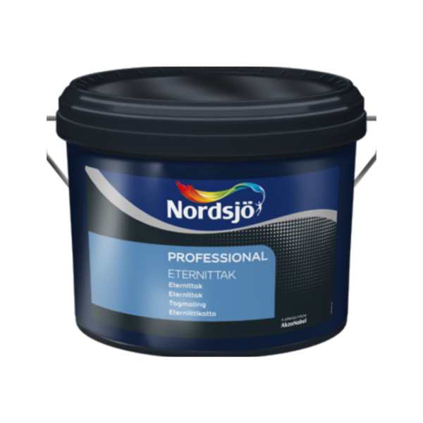Nordsjø  Tagmaling   Sort   (10liter)