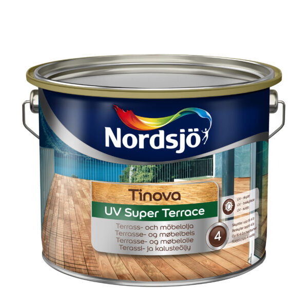 Nordsjø UV Super Terrasse tilbud.   (5liter)