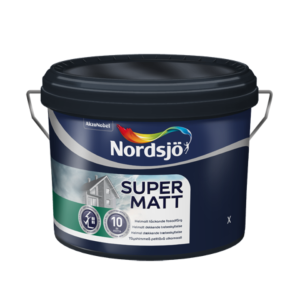 Nordsjø Supermat træbeskyttelse  10liter