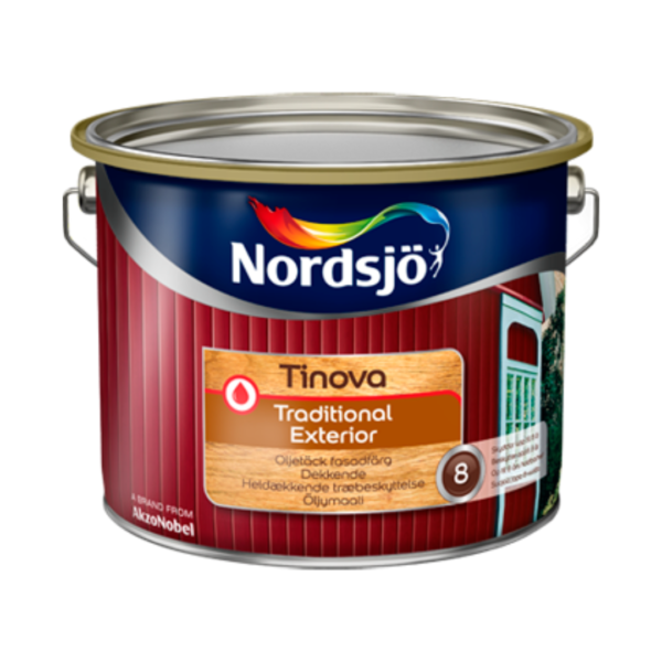 Tinova Heldækkende Træbeskyttelse Olie/Terpentinbaseret