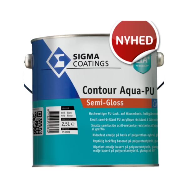 Sigma S2U Contour aqua satin - 2,5L Jubilæum