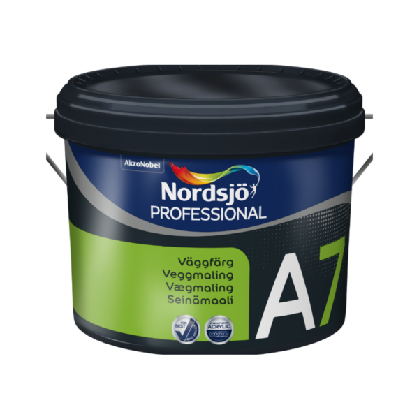 Nordsjø vægmaling Glans A7     (10Liter)