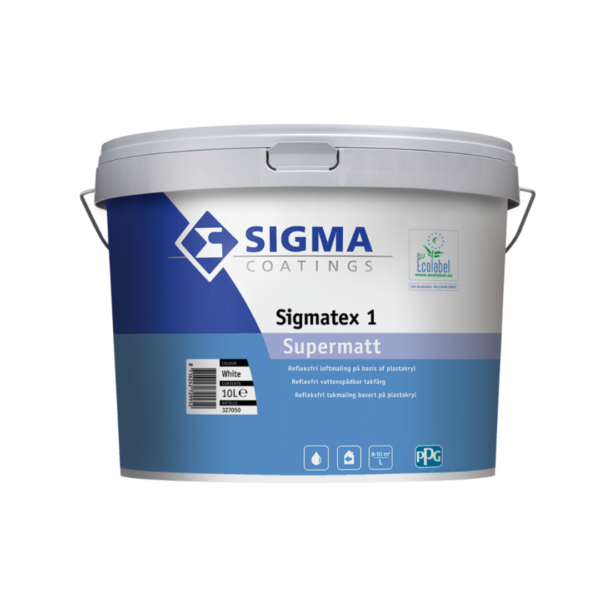 Sigma Expert supermat Loftmaling  mat  (10liter)