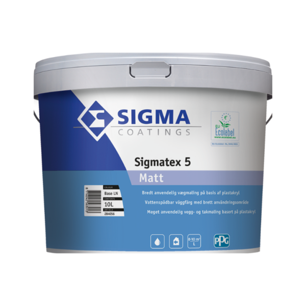Sigmatex 5  Matt  (10liter)