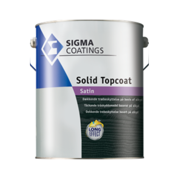 Sigma Solid Topcoat Kon. Terpentinsbaseret