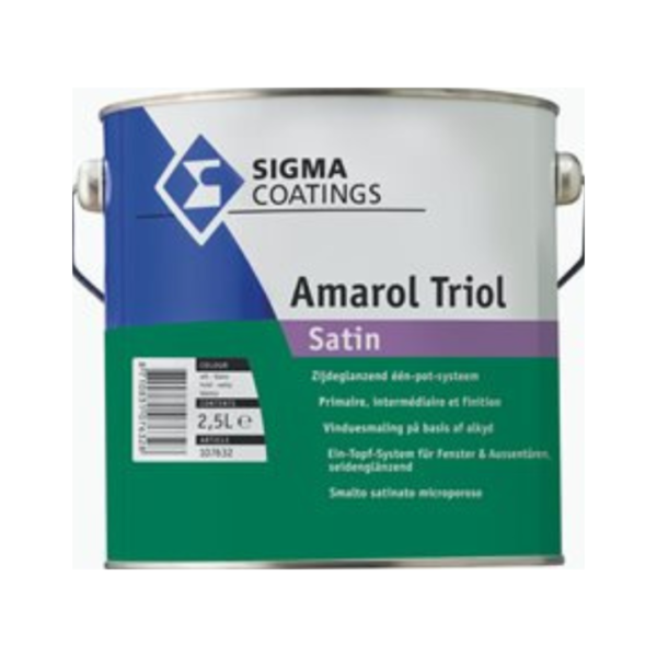 Sigma Amarol Triol  Vinduesmaling 2,5L