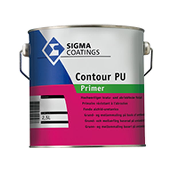 Sigma contour Pu Primer Terpentinmaling (2,5liter)