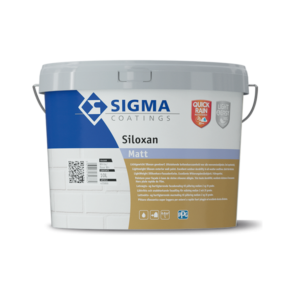 Sommer Tilbud Sigma Siloxan Facademaling. (10liter)