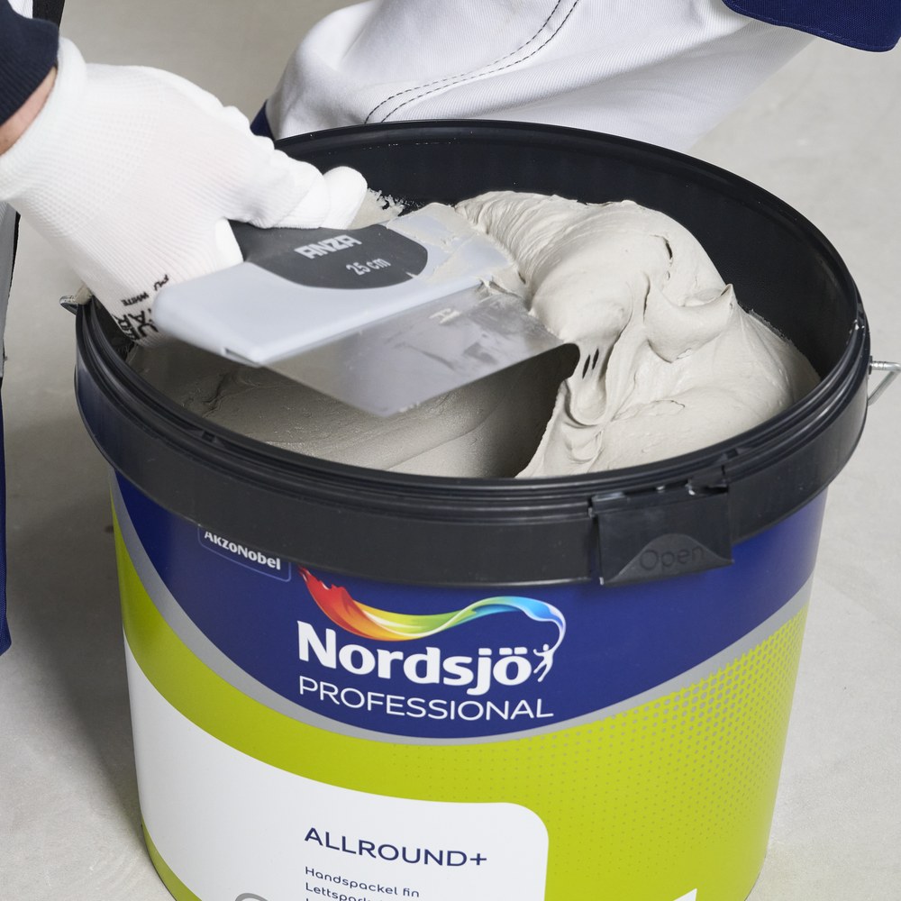 Nordsjø Professional spand med spartel - kategori Nordsjø